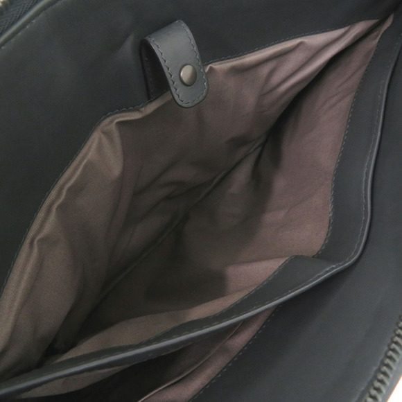 Bottega Veneta Satin Ayers Intrecciato Chain Knot Clutch  BOTTEGA VENETA Gray Leather Intrecciato Clutch Bag